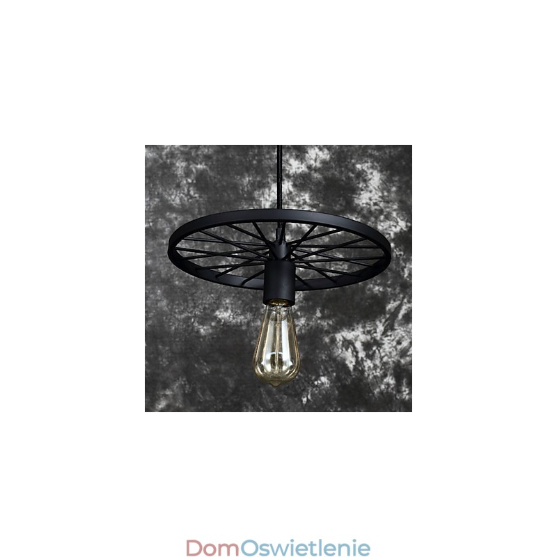 Lampy wiszące Loft Retro Amerykański wiejski kuty żelazny żyrandol w stylu industrialnym koło