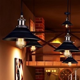 Lampy wiszące Tradycyjne Klasyczne Vintage Retro Metalowe