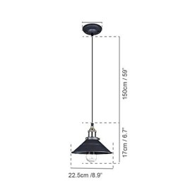 Lampy wiszące Tradycyjne Klasyczne Vintage Retro Metalowe