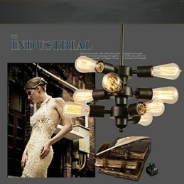 Żyrandol Edison Retro Light