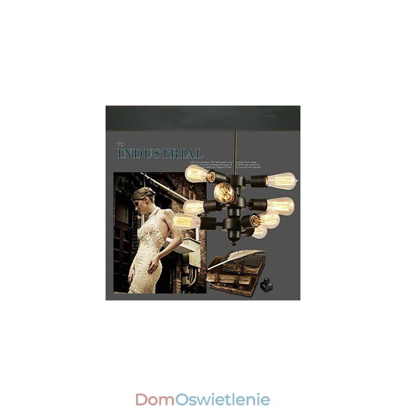 Żyrandol Edison Retro Light