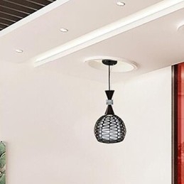 Wiejska sztuka tkacka Cany Klasyczna zakontraktowana lampa typu droplight