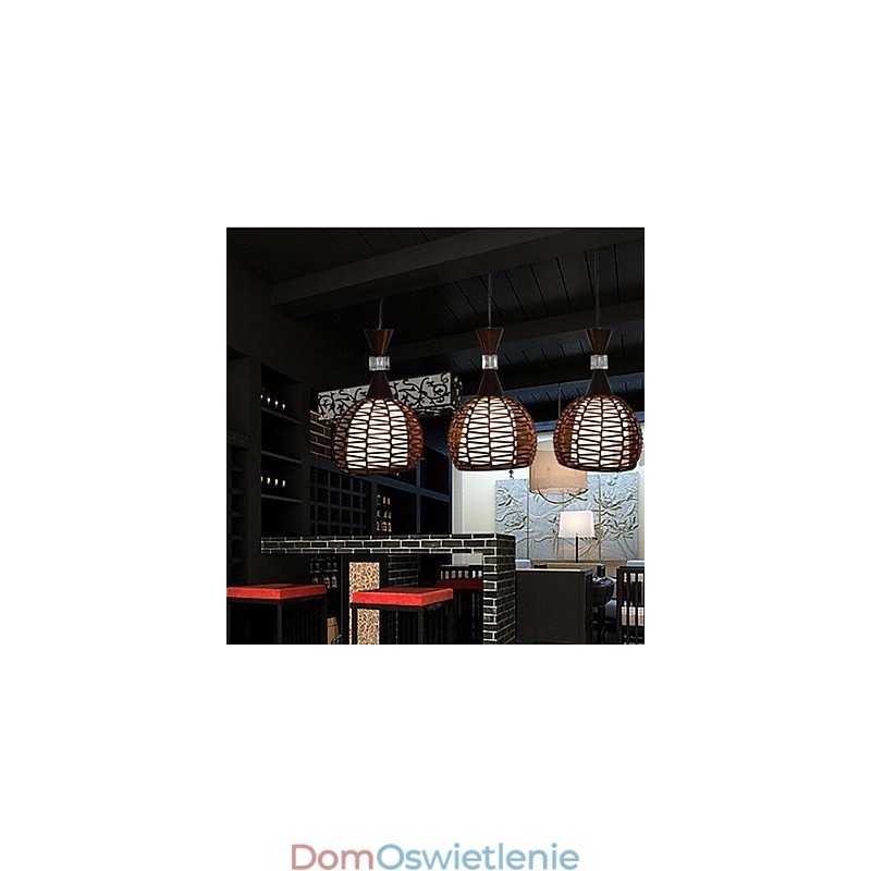 Wiejska sztuka tkacka Cany Klasyczna zakontraktowana lampa typu droplight