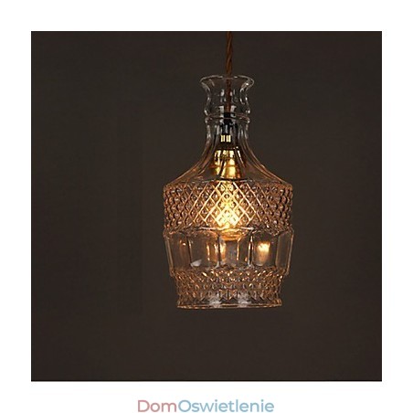 Romantyczna butelka kreatywny rzeźbiony szklany żyrandol artystyczny lampa wisząca Romantyczna butelka kreatywny rzeźbiony szklany żyrandol artystyczny lampa wisząca