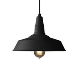 Vintage Malowanie Metalowa Lampa Wisząca
