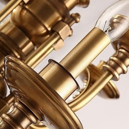 Żyrandol Tradycyjny Klasyczny Rustykalny Domek Metalowy