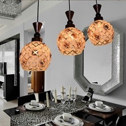 Cylindryczny szklany prosty pojedynczy bęben bęben prosty lampa droplight oświetlenie