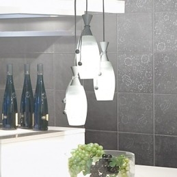 Kreatywna ciepła linia powietrza liście lampa droplight światło
