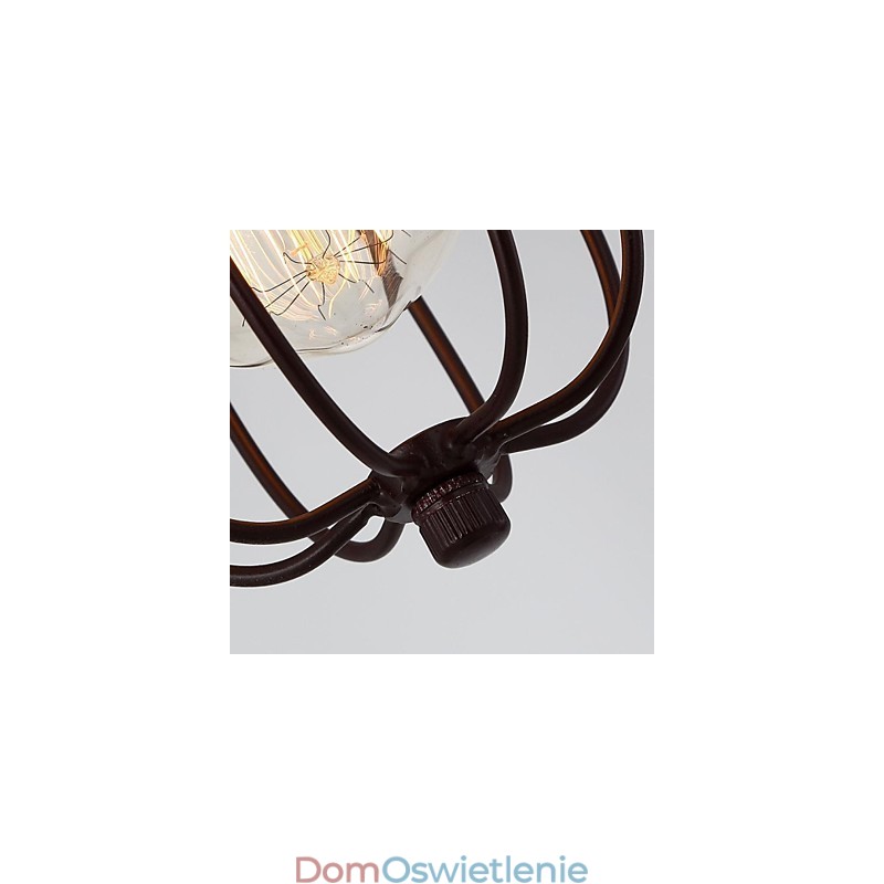 Vintage Mini Styl Malowanie Metalowa Lampa Wisząca