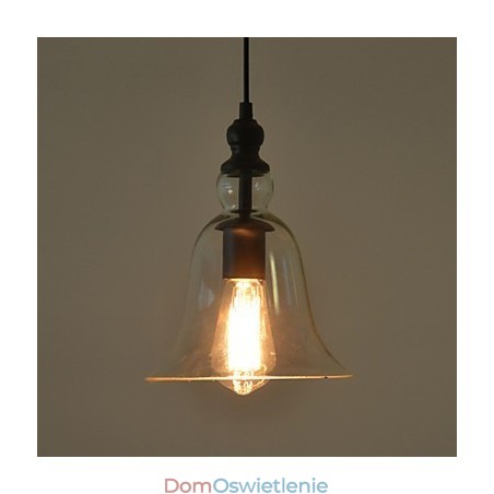 Vintage Industrial Retro Szklany Żyrandol Kreatywna Minimalistyczna Lampa Nocna Przezroczysty Kolor Vintage Industrial Retro Szklany Żyrandol Kreatywna Minimalistyczna Lampa Nocna Przezroczysty Kolor