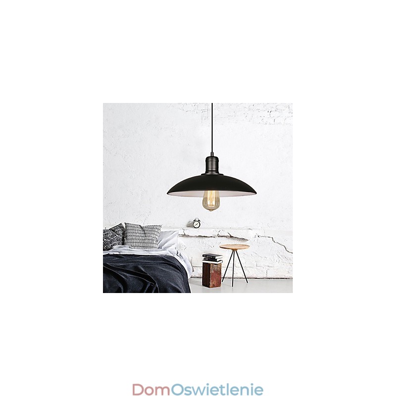 Lampy i latarnie Sztuka renowacji Pojedyncza głowica kutego żelaza Latający spodek Droplight