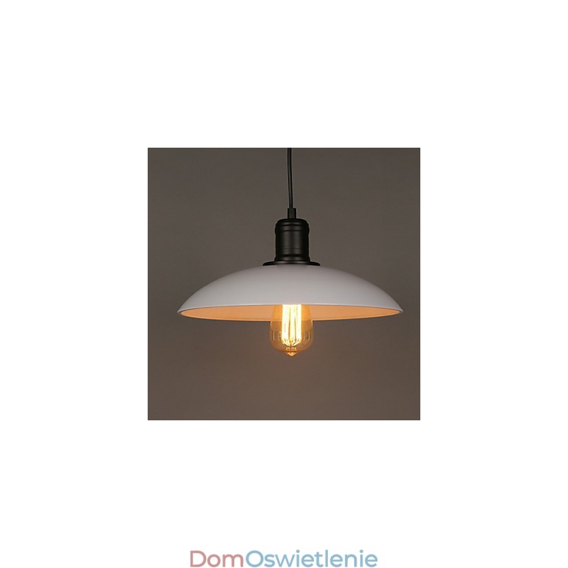 Lampy i latarnie Sztuka renowacji Pojedyncza głowica kutego żelaza Latający spodek Droplight