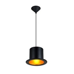 Retro Malowanie Metalowa Lampa Wisząca Garaż