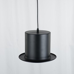 Retro Malowanie Metalowa Lampa Wisząca Garaż