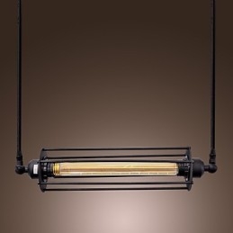 Tradycyjny Klasyczny Vintage Wyspa Malowanie Wisząca Lampa