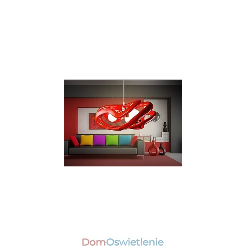 Nowoczesna współczesna lampa wisząca z żywicy