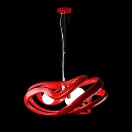Nowoczesna współczesna lampa wisząca z żywicy