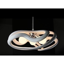 Nowoczesna współczesna lampa wisząca z żywicy