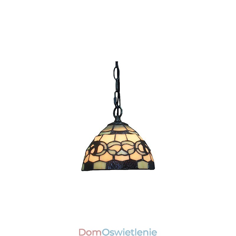 1 lampa wisząca z kloszem szklanym