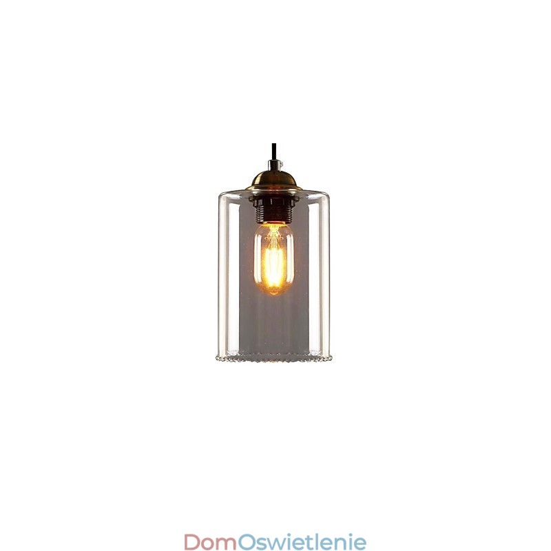 Żyrandol metalowy retro