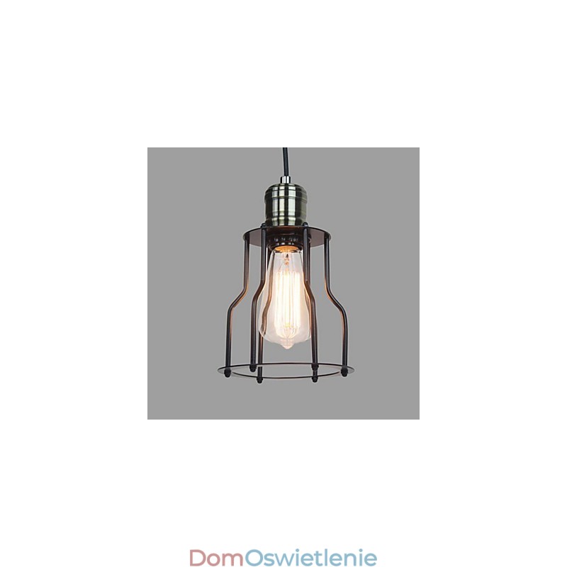 Tradycyjny Klasyczny Styl Vintage Mini Malowanie Wisząca Lampa