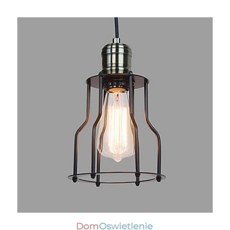 Tradycyjny Klasyczny Styl Vintage Mini Malowanie Wisząca Lampa