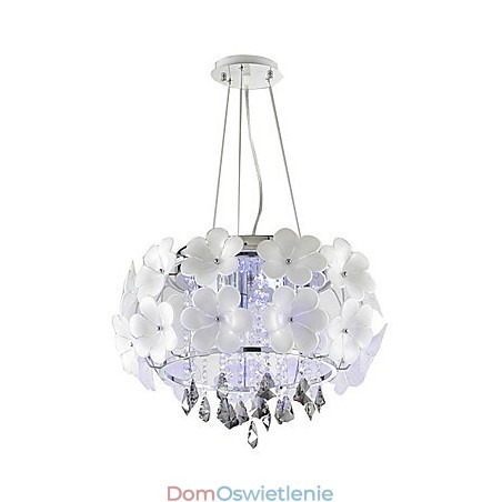 Nowoczesna, współczesna lampa wisząca z kryształu Nowoczesna, współczesna lampa wisząca z kryształu