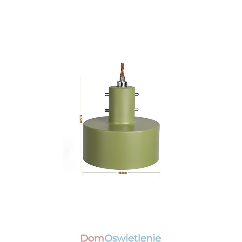 Nowoczesny współczesny wiejski styl miniaturowy obraz metalowy wiszący lampa dziecięca