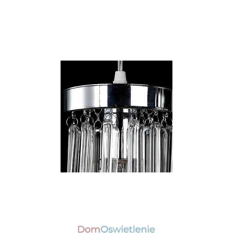Nowoczesna współczesna kryształowa chromowana metalowa lampa wisząca