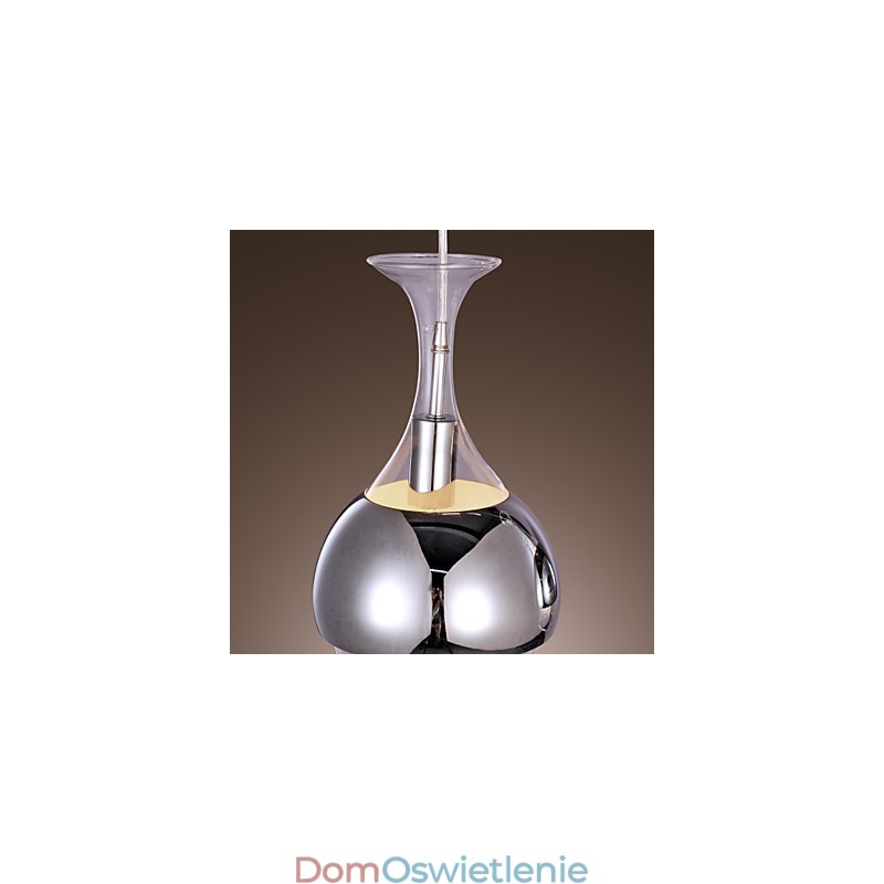 Nowoczesna kreatywna lampa wisząca z 3 światłami w kształcie kielicha