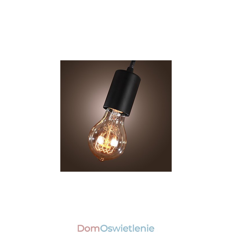 Żyrandol Vintage Design Żarówki w zestawie Living 10 świateł Lampa wisząca