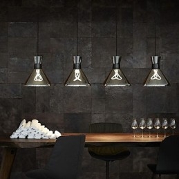 Nowoczesna, współczesna, miniaturowa lampa wisząca
