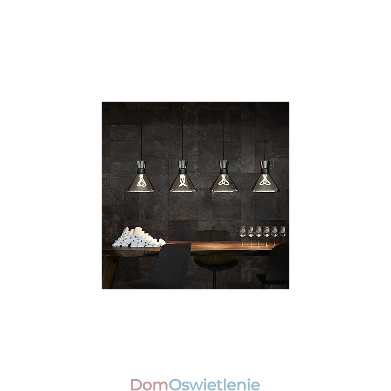Nowoczesna, współczesna, miniaturowa lampa wisząca