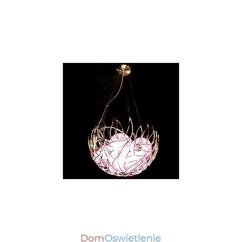 Nowoczesna współczesna miska kryształowa żyrandol wisząca lampa