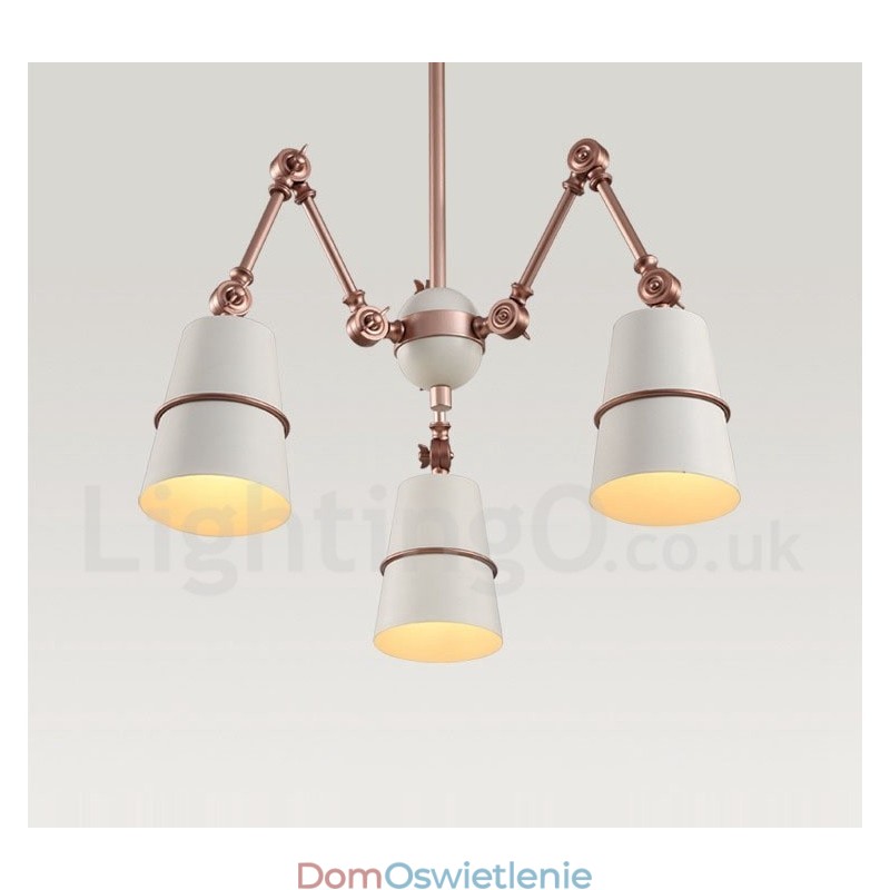 3-punktowa nowoczesna lampa żyrandolowa