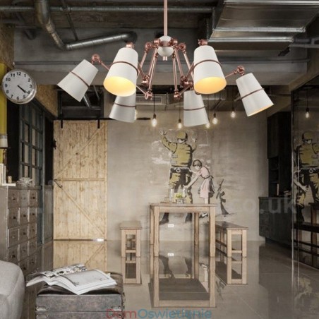 6-punktowa lampa żyrandolowa w nowoczesnym, współczesnym stylu 6-punktowa lampa żyrandolowa w nowoczesnym, współczesnym stylu