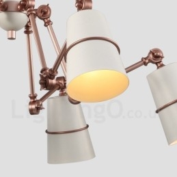 6-punktowa lampa żyrandolowa w nowoczesnym, współczesnym stylu