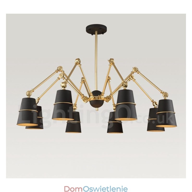 8-punktowa nowoczesna lampa żyrandolowa