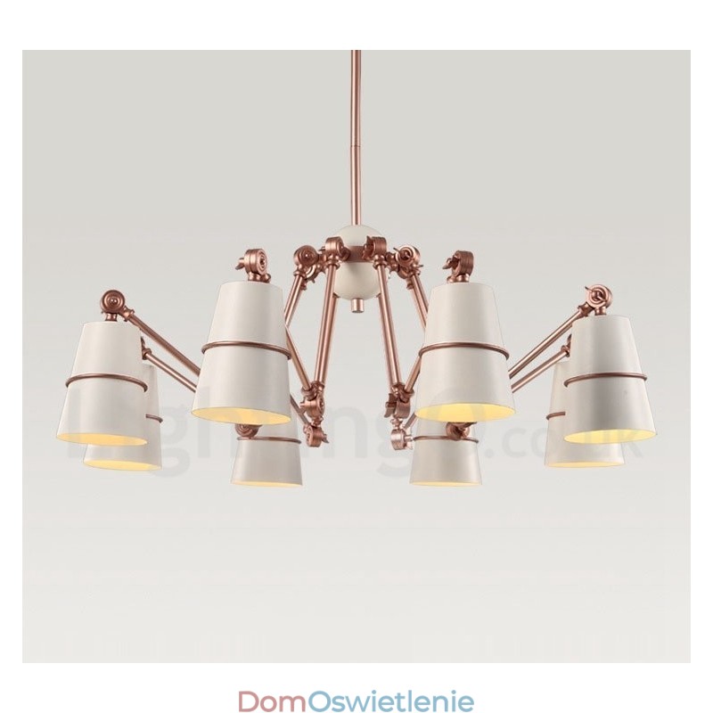 8-punktowa nowoczesna lampa żyrandolowa
