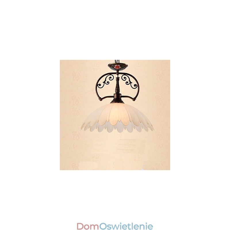 Retro ręcznie malowana lampa wisząca lampa oświetlenie oświetlenie