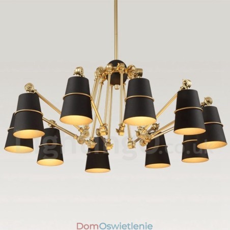 10-punktowa lampa żyrandolowa w nowoczesnym, współczesnym stylu 10-punktowa lampa żyrandolowa w nowoczesnym, współczesnym stylu