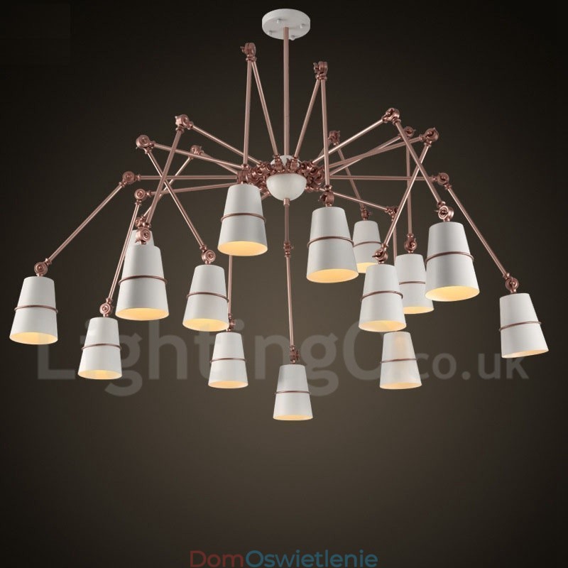 15-punktowa nowoczesna lampa żyrandolowa