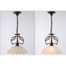 Retro ręcznie malowana lampa wisząca lampa oświetlenie oświetlenie