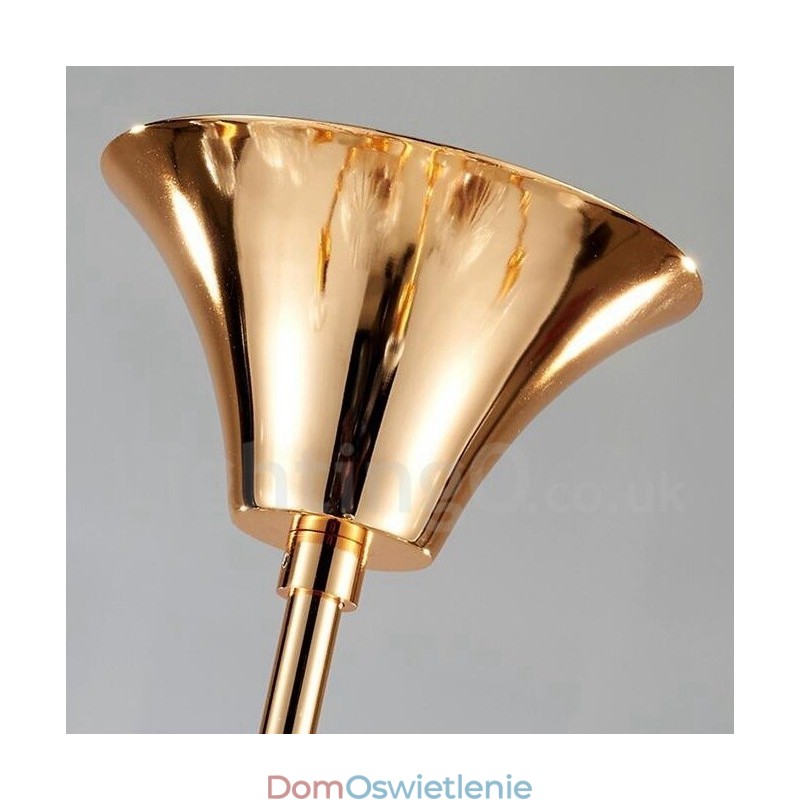 4-poziomowa nowoczesna współczesna lampa żyrandolowa na 16 świateł