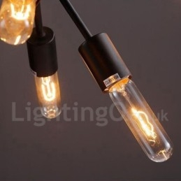 12-punktowy żyrandol retro vintage Sputnik