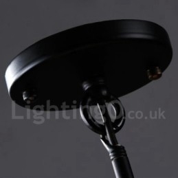 12-punktowy żyrandol retro vintage Sputnik