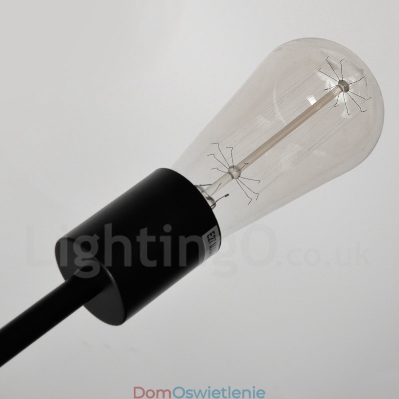 16-światłowy żyrandol retro vintage Sputnik