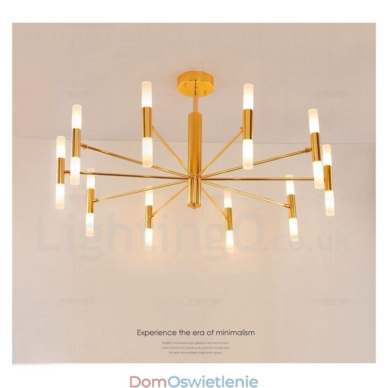 Współczesna lampa żyrandolowa