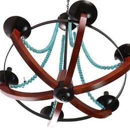 Bohemia 6 Proste europejskie śródziemnomorskie lampy z głową w stylu amerykańskim, wiejskim, brytyjskim