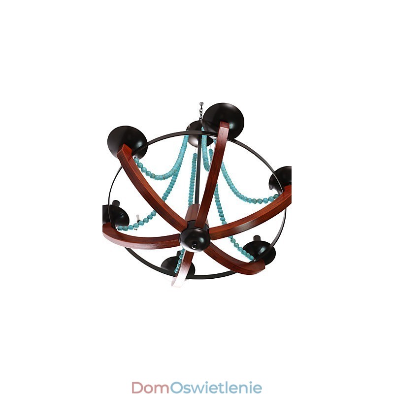 Bohemia 6 Proste europejskie śródziemnomorskie lampy z głową w stylu amerykańskim, wiejskim, brytyjskim